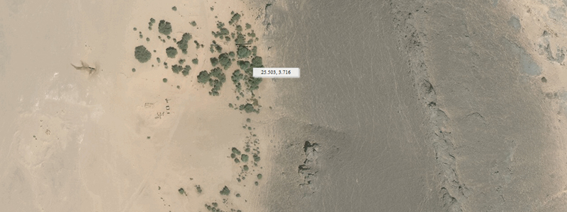 bordj Tadjmout fort militaire sahara france algérie histoire ruines vue aérienne