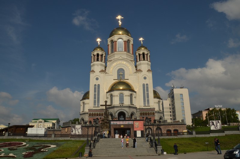 cathedrale Ekaterinburg tsar nicolas 2 assassinat