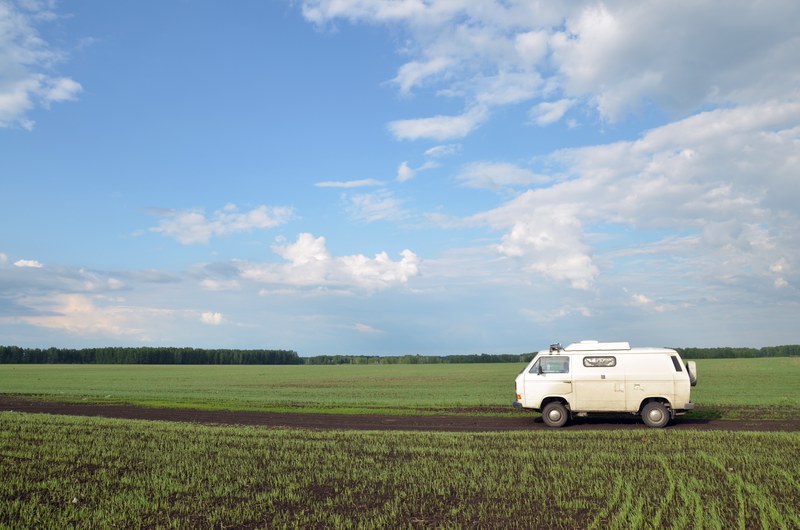 russie par la route omsk sibérie les terres noires le grenier à blé T3 VW volkswagen transporter syncro