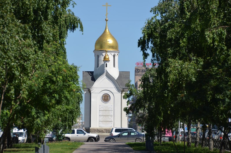 russie par la route sibérie novossibirsk église Saint Nicolas centre géographique de la russie