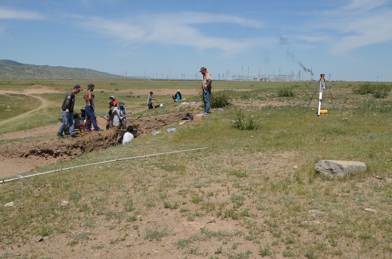 russie mongolie par la route archeologie fouilles karakorum gengis khan temple